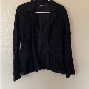 Black Lace Blazer